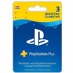 PlayStation Plus Card 90 Days Hanger