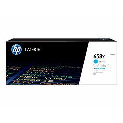 HP 658X Cyan LaserJet Toner Cartridge