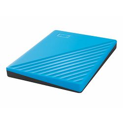 WD My Passport 2TB portable HDD Blue