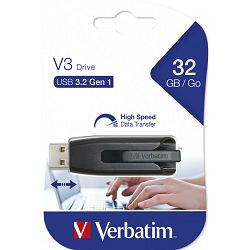USB stick Verbatim 3.2 Gen1 #49173 32GB Store 'n' Go V3, crni