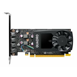 PNY Quadro P1000 4GB GDDR5 128bit, VCQP1000V2-PB