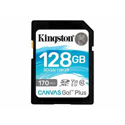 KINGSTON 128GB SDXC Canvas Go Plus 170R
