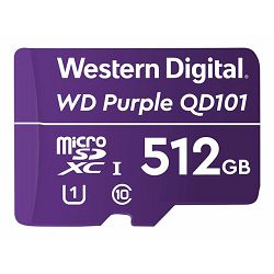 WD Purple 512GB SC QD101 microSD