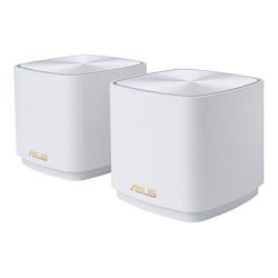 ASUS ZenWiFi AX Mini XD4 EU+UK 2PK white, 90IG05N0-MO3R40