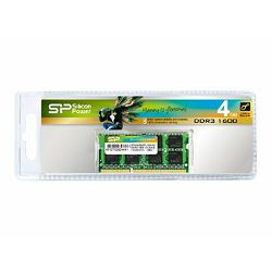 SILICON POWER DDR3 4GB 1600MHz SO-DIMM, SP004GBSTU160V02