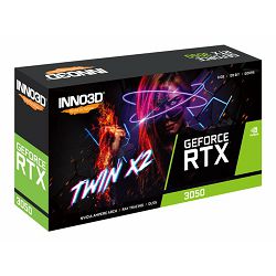 INNO3D GeForce RTX 3050 Twin X2 N30502-08D6-1190VA42