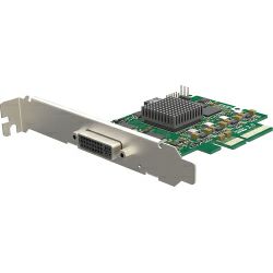 Magewell Pro capture DVI 4K, LP PCIe x4, 1-channel DVI/HDMI, Ultra HD 4Kp30 HDMI, 4Kp30 DVI, Windows/Linux/Mac (11160)