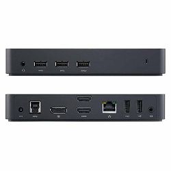 Dell Dock USB3.0 – D3100 – DP/HDMI x2/USB3.0/USB2.0/RJ45
