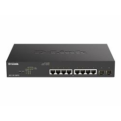 D-LINK 10-Port Layer2 PoE+ Smart Switch, DGS-1100-10MPV2/E