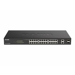 D-LINK 26-Port Layer2 PoE+ Smart Switch, DGS-1100-26MPV2/E