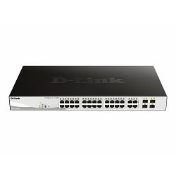 D-LINK 28-Port Layer2 PoE Smart Switch, DGS-1210-28P/E
