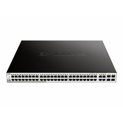 D-LINK 52-Port Layer2 Smart 48x PoE Sw, DGS-1210-52MP/E