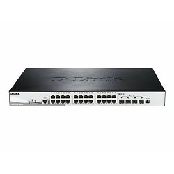 D-LINK 28-Port Smart PoE+ Switch 4x 10G, DGS-1510-28XMP/E