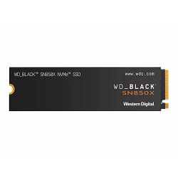 WD Black SN850X 2TB PCIe SSD, WDBB9G0020BNC-WRSN