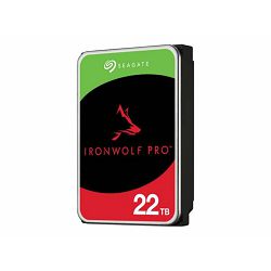 SEAGATE Ironwolf PRO NAS HDD 22TB SATA, ST22000NT001