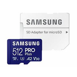 SAMSUNG PRO Plus microSD 512GB 2023, MB-MD512SA/EU