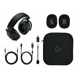 LOGI PRO X 2 LIGHTSPEED Wl Headset BLACK, 981-001263