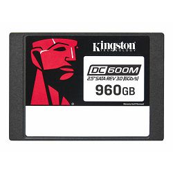 KINGSTON 960GB DC600M 2.5inch SATA3 SSD, SEDC600M/960G