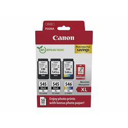 CANON PG-545XLx2/CL-546XL Ink Cartridge, 8286B015