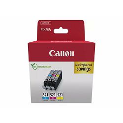 CANON CLI-521 Ink Cartridge Multipack, 2934B015