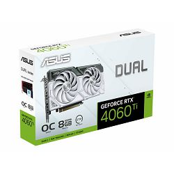 ASUS Dual GeForce RTX 4060 Ti 8GB GDDR6, DUAL-RTX4060TI-O8G-WHITE