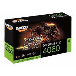 INNO3D GeForce RTX 4060 Twin X2 OC 8GB, N40602-08D6X-173051N