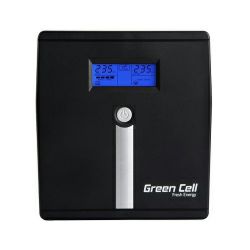 Green Cell UPS Microsine 1000VA/700W, Line Interactive Pure Sinewave, LCD