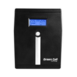 Green Cell UPS Microsine 2000VA/1400W, Line Interactive Pure Sinewave, LCD