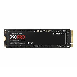 SAMSUNG SSD 990 PRO 4TB M.2 NVMe PCIe, MZ-V9P4T0BW