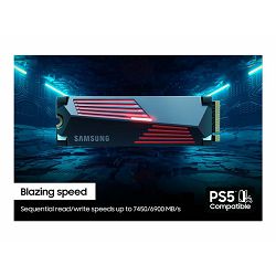SAMSUNG SSD 990 PRO Heatsink 4TB M2 NVMe, MZ-V9P4T0CW