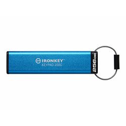 KINGSTON 256GB USB-C IronKey Keypad 200C, IKKP200C/256GB