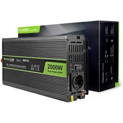 Green Cell strujni inverter 12V na 220V, 2000W/4000W (INV10)