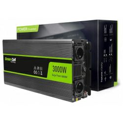 Green Cell strujni inverter 12V na 220V, 3000W/6000W (INV12)