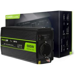 Green Cell strujni inverter 12V na 230V, 500W/1000W Pure Sine Wave (INV16)