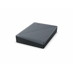 WD My Passport 4TB portable HDD Gray, WDBRMD0040BGY-WESN