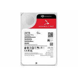 SEAGATE Ironwolf PRO NAS HDD 24TB SATA, ST24000NT002