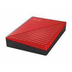WD My Passport 6TB portable HDD Red, WDBR9S0060BRD-WESN