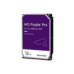 WD Purple Pro 12TB SATA 6Gb/s 3.5inch, WD122PURP