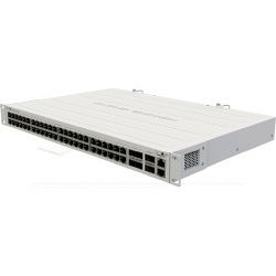 Mikrotik Cloud Router Switch CRS354-48G-4S+2Q+RM, 48×G-LAN RJ45, 4×10G SFP+, 2×40G QSFP+, RouterOS L5, 1U rackmount , Dual redundant PSU