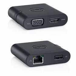 Dell Adapter USB 3.0 – DA100 - HDMI/VGA/Ethernet/USB 2.0