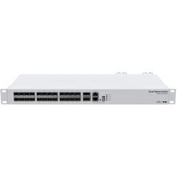 Mikrotik Cloud Router Switch CRS326-24S+2Q+RM, 2x40G QSFP+, 24×10G SFP+, 1xLAN, RouterOS L5 or SwitchOS (dual boot), 1U rackmount, Dual redundant PSU