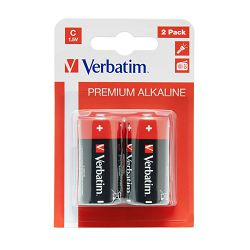Baterije Verbatim #49922-46 alkalne C 1,5V 2k