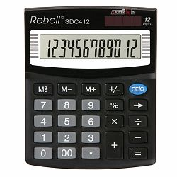 Kalkulator komercijalni Rebell SDC412 black