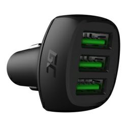 Green Cell auto punjač  (CADGC01), 3xUSB, PowerRide 54W ultra charge