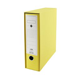 Registrator s kutijom A4, 8 cm, Eko, Orbi, žuti