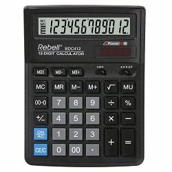 Kalkulator komercijalni Rebell BDC412