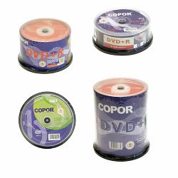 DVD+R Copor 4,7 Gb 16x, spindle, 100/1