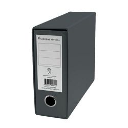 Registrator s kutijom A5, 8 cm, Nano, sivi