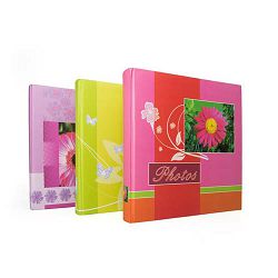 Album za slike Henzo 300 x 300 mm, 100 stranica, za 400 slika dimenzija 100 x 150 mm ili za 600 slika dimenzija 90 x 130 mm, Jumbo cvijet