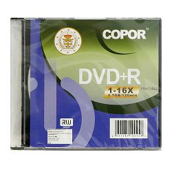 DVD+R 4.7 GB 120 min 16x printable Copor 1/1